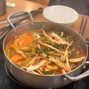 신라 샤브칼국수 사진