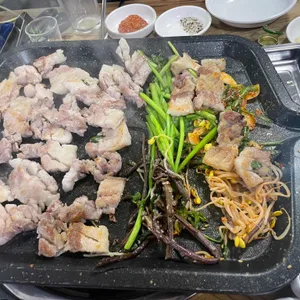 고기시장 사진