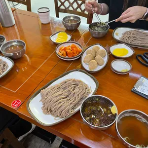 산수옥 모밀 사진