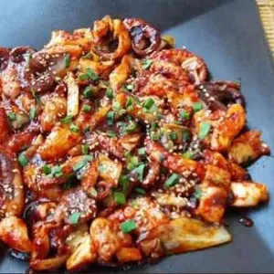 쭈꾸미보리밥 사진