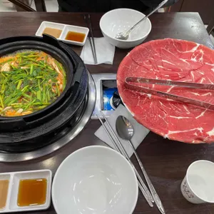 등촌샤브칼국수 사진