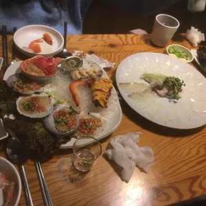 물만난오징어 사진