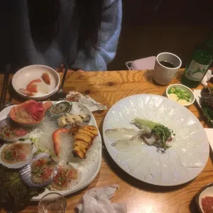 물만난오징어 사진