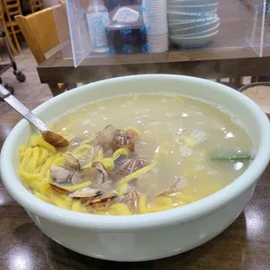 황도바지락칼국수 사진