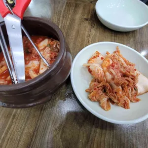 황도바지락칼국수 사진