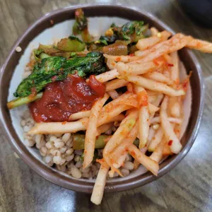 황도바지락칼국수 사진