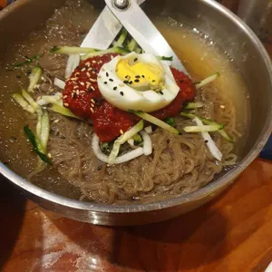 조선칼국수와 통막걸리 사진