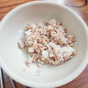 옛날보리밥 삼색칼국수 사진