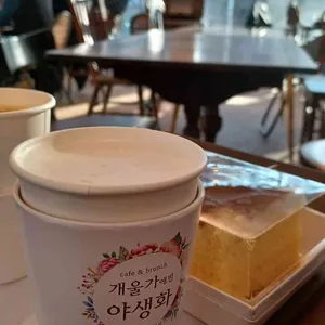 개울가에핀야생화 사진