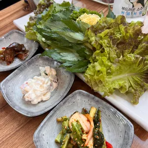 논두렁 우렁쌈밥 리뷰 사진