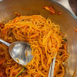 치자밀면 사진
