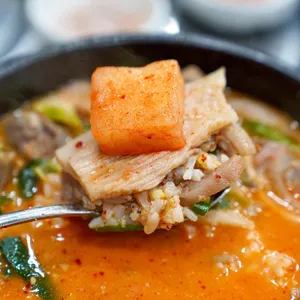 꿀꿀 진 순대 사진