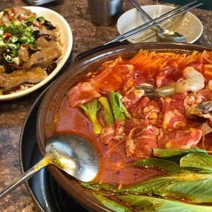 두만강샤브샤브 사진