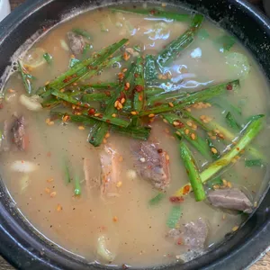 벼랑순대국 사진