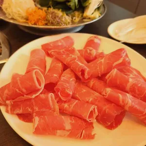 야채꽃 샤브 월남쌈 사진