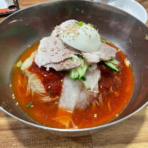 만포밀면 사진