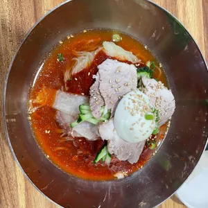 만포밀면 사진