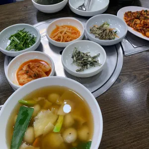 박속낙지 & 회 사진