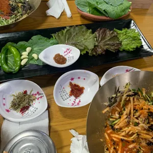 명품물회 사진