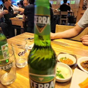 물만난오징어 사진