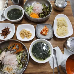 동촌물회미역국 사진