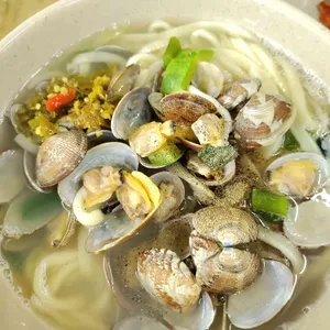 백령도 바지락 칼국수 사진