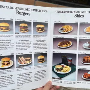 원스타 올드패션드 햄버거 리뷰 사진