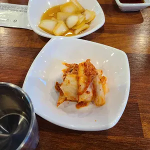 아부지와 고등어 사진
