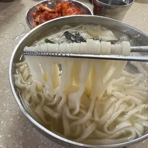 산월수제비칼국수 사진