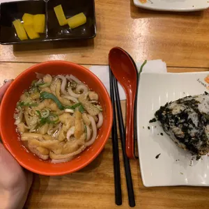 오니기리와 이규동 사진
