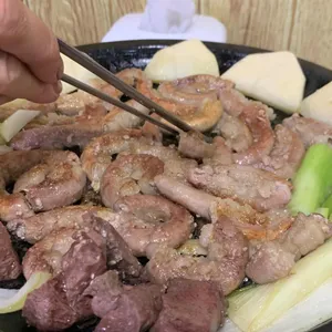 먹거리 돌 소곱창 사진