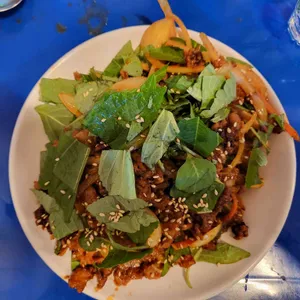 대합탕 수제비 실내포장마차 사진