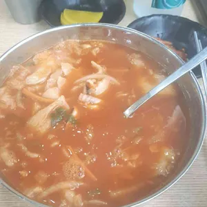 옛날수제비비빔밥 사진