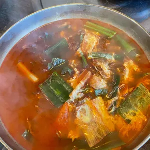 담소 소사골 순대 육개장 사진