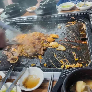 미나리삼겹살 사진