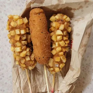 명랑핫도그 사진