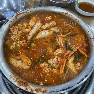 시골식당 사진