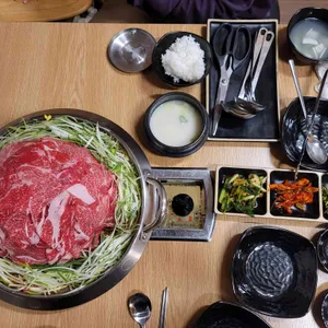 물만난한우 사진