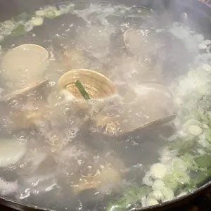 백합칼국수 사진