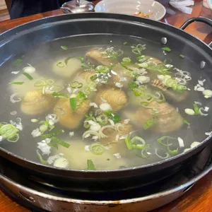 백합칼국수 사진
