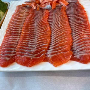 산천송어회 사진