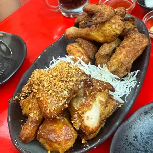 오븐에빠진닭 사진