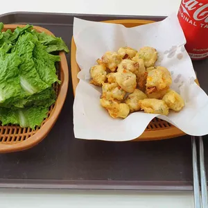 현완단겸 상추튀김 사진