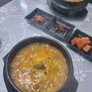 경주콩나물국밥 사진