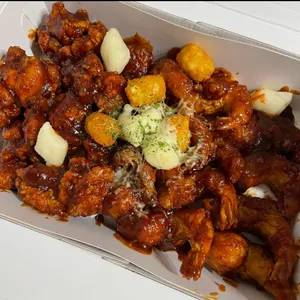 불꽃닭강정 사진