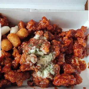 불꽃닭강정 사진