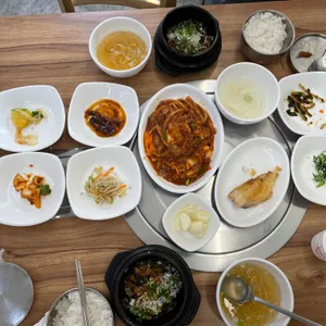 개화우렁쌈밥 사진