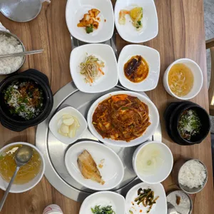 개화우렁쌈밥 사진