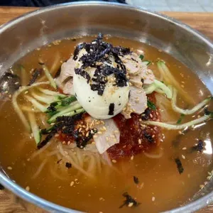 만포밀면 사진