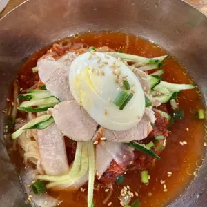 만포밀면 사진